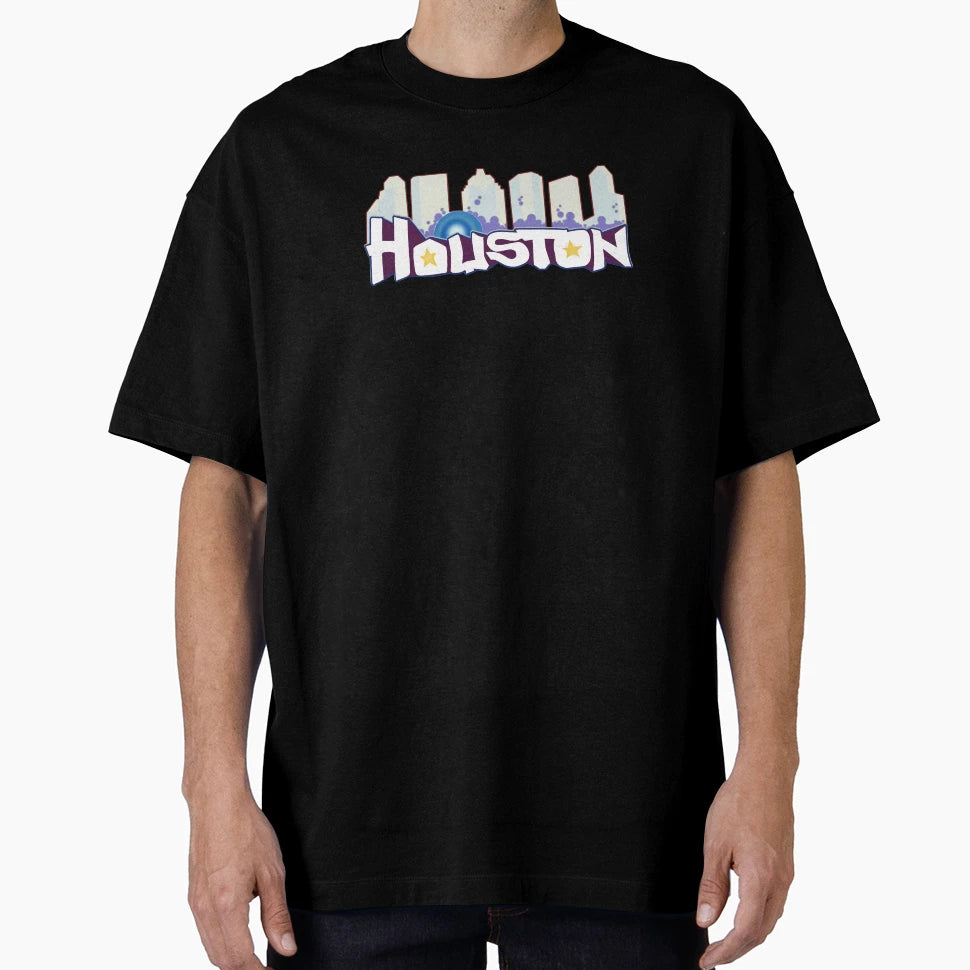 Houston Mural T-Shirt - Minimalist Print for Adults - T-Shirt, Sweatshirt, Hoodie