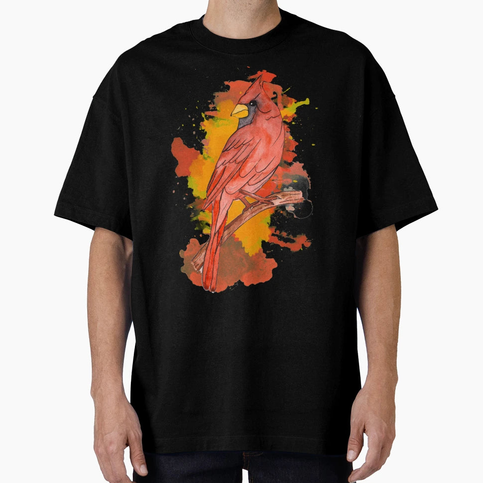 Red Cardinal T-Shirt - Casual Everyday Wear Men Women - T-Shirt, Sweatshirt, Hoodie