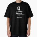 Old New York City Subway Q Train T-Shirt - Graphic Print Men Women - T-Shirt, Sweatshirt, Hoodie