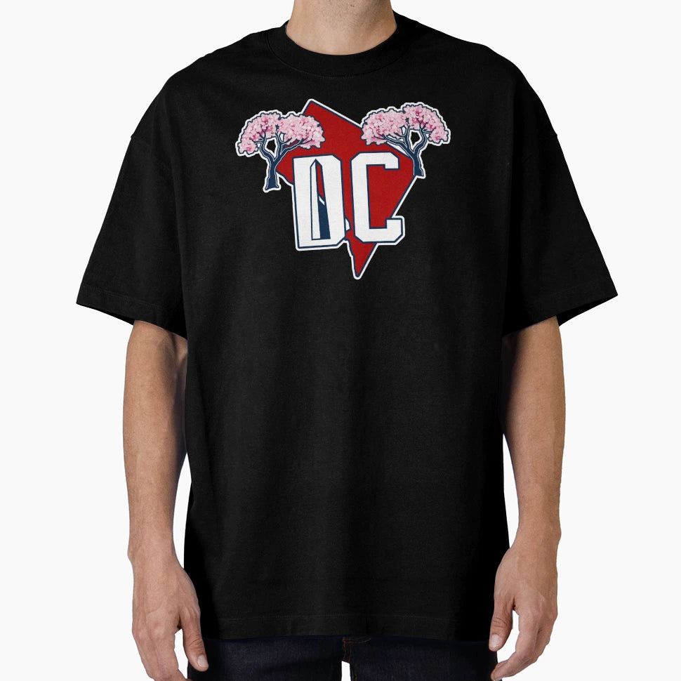 Dc Cherry Blossom T-Shirt - Novelty Apparel for Adults - T-Shirt, Sweatshirt, Hoodie