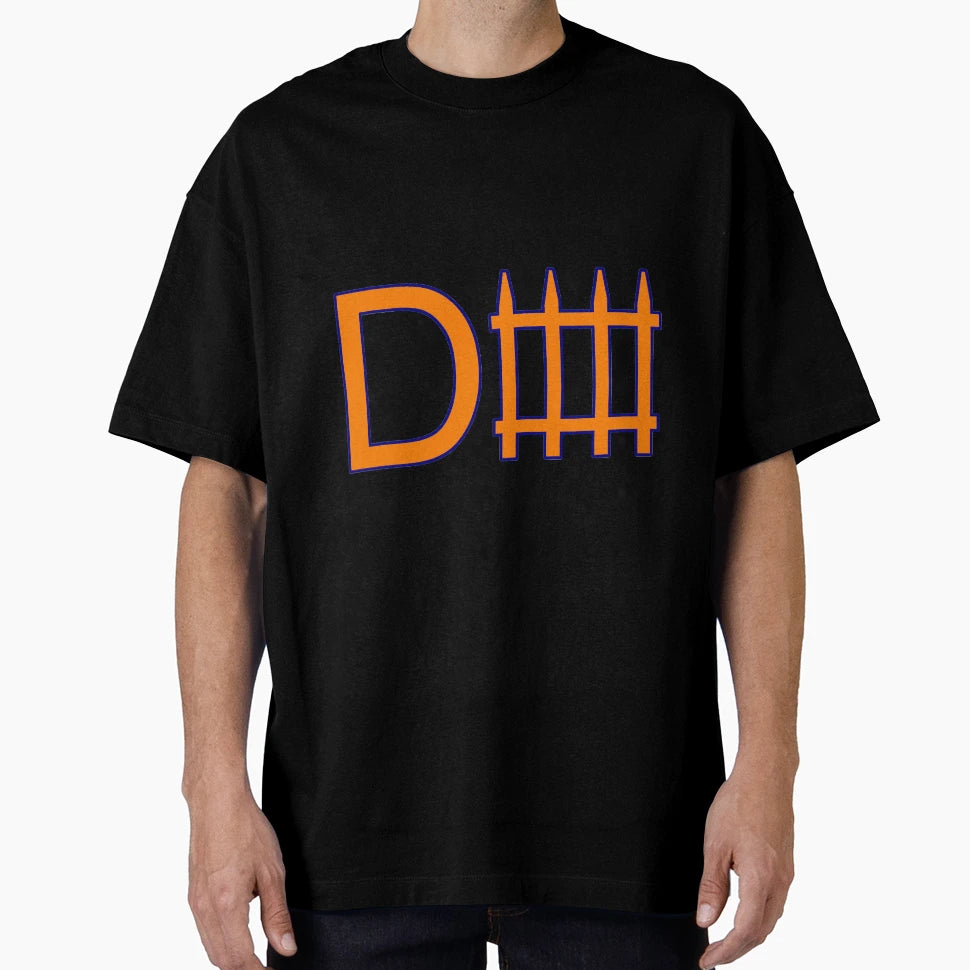 Denver D Fence Orange T-Shirt - Casual Everyday Wear for Adults - T-Shirt, Sweatshirt, Hoodie