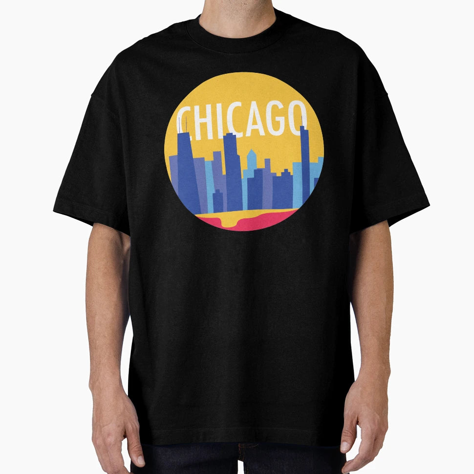 Chicago T-Shirt - Custom Art Print for Adults - T-Shirt, Sweatshirt, Hoodie