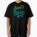 San Diego California Typographic T-Shirt - Streetwear Style Unisex - T-Shirt, Sweatshirt, Hoodie