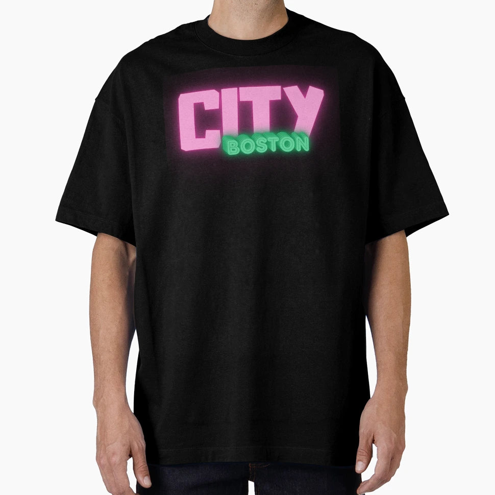 Boston T-Shirt - Minimalist Print Unisex - T-Shirt, Sweatshirt, Hoodie
