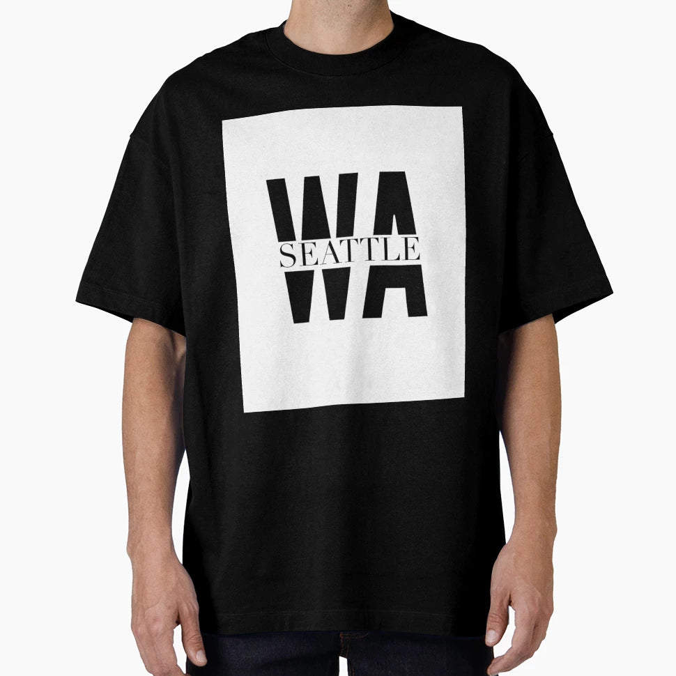 Seattle Wa T-Shirt - Minimalist Print for Adults - T-Shirt, Sweatshirt, Hoodie