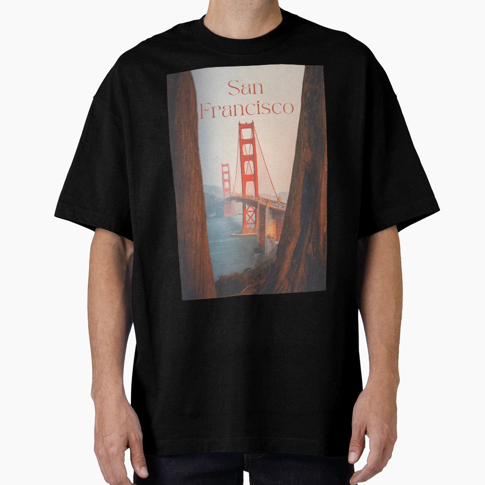 San Francisco T-Shirt - Unique Graphic Men Women - T-Shirt, Sweatshirt, Hoodie