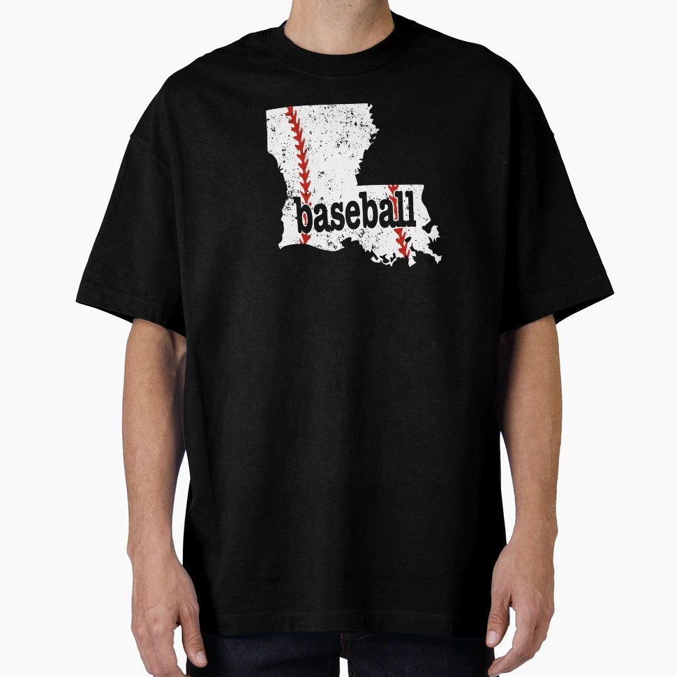 Louisiana Baseball Fans Gift T-Shirt - Novelty Apparel Unisex - T-Shirt, Sweatshirt, Hoodie
