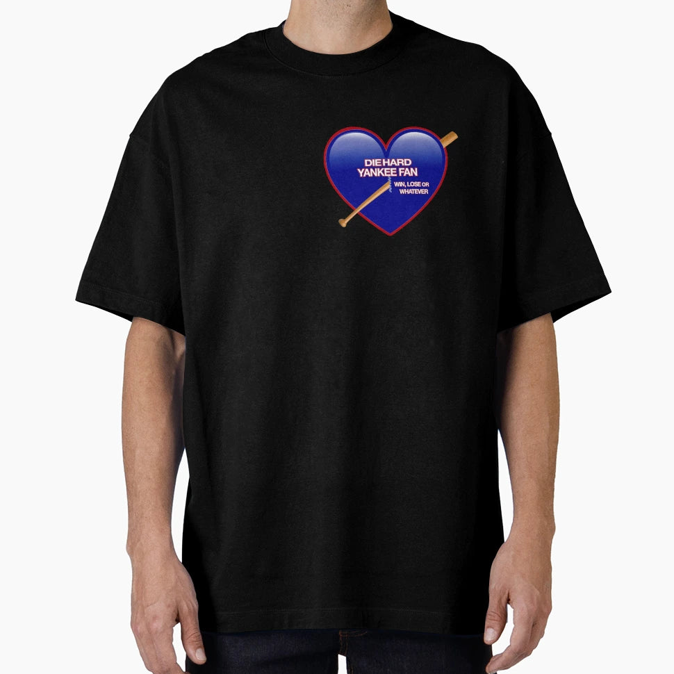 Blue Heart Diehard Fan T-Shirt - Minimalist Print Unisex - T-Shirt, Sweatshirt, Hoodie