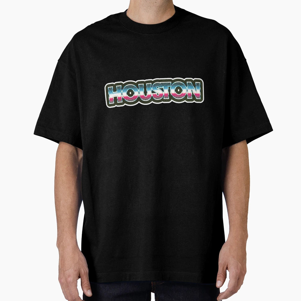 Houston Chrome T-Shirt - Aesthetic Graphic Men Women - T-Shirt, Sweatshirt, Hoodie