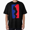 Baseball Red Blue T-Shirt - Streetwear Style Men Women - T-Shirt, Sweatshirt, Hoodie