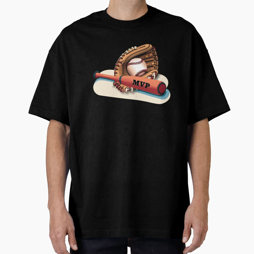 Love Baseball Mvp T-Shirt - Fun Novelty Design Unisex - T-Shirt, Sweatshirt, Hoodie