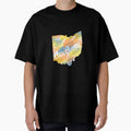 Cleveland Ohio T-Shirt - Custom Art Print Men Women - T-Shirt, Sweatshirt, Hoodie