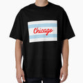 Chicago Flag T-Shirt - Casual Everyday Wear for Adults - T-Shirt, Sweatshirt, Hoodie