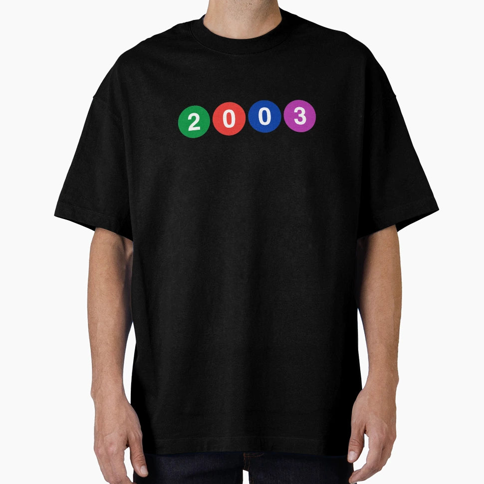 2003 New York City Subway T-Shirt - Casual Everyday Wear Men Women - T-Shirt, Sweatshirt, Hoodie