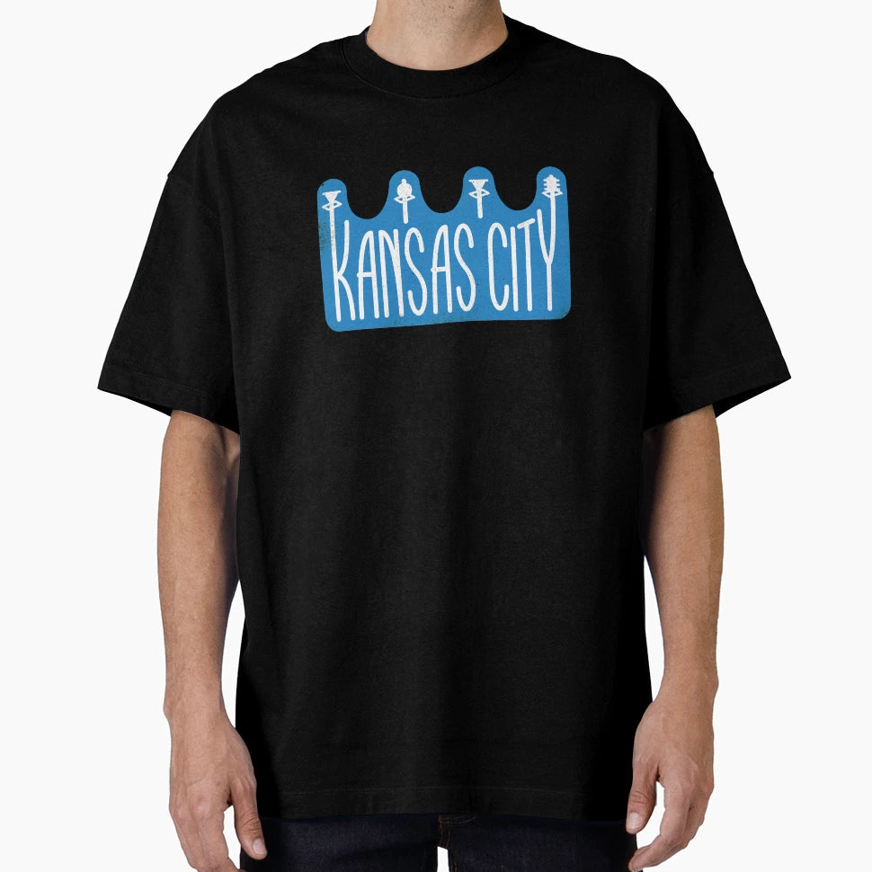 Kansas City Sky Station Crown T-Shirt - Trendy Graphic Unisex - T-Shirt, Sweatshirt, Hoodie