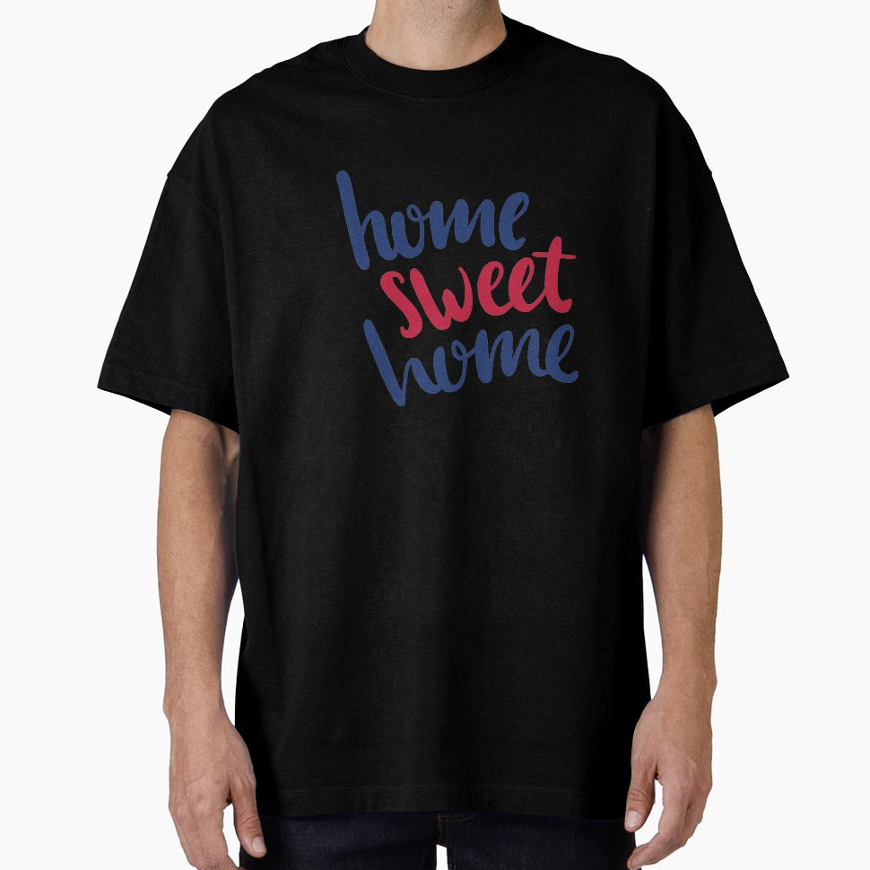 Home Sweet Home Texas Navy And Red T-Shirt - Aesthetic Graphic Unisex - T-Shirt, Sweatshirt, Hoodie