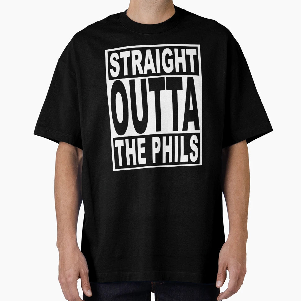 Straight Outta Phils T-Shirt - Aesthetic Graphic Men Women - T-Shirt, Sweatshirt, Hoodie