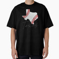 Texas Usa Map Real Baseball En T-Shirt - Graphic Print Unisex - T-Shirt, Sweatshirt, Hoodie