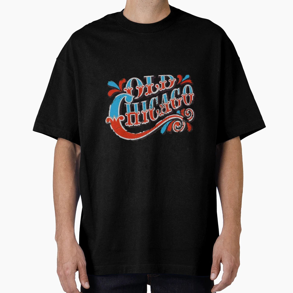Old Chicago T-Shirt - Minimalist Print Men Women - T-Shirt, Sweatshirt, Hoodie