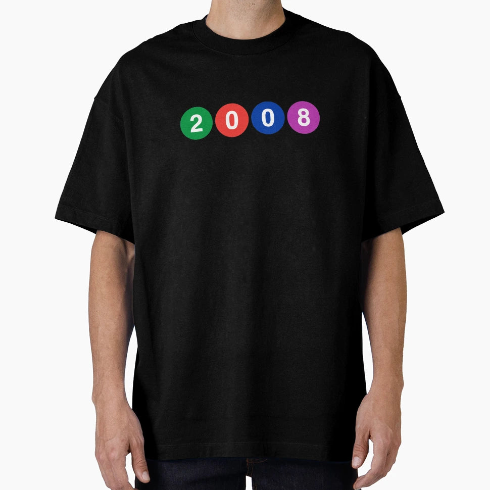 2008 New York City Subway T-Shirt - Fun Novelty Design Unisex - T-Shirt, Sweatshirt, Hoodie