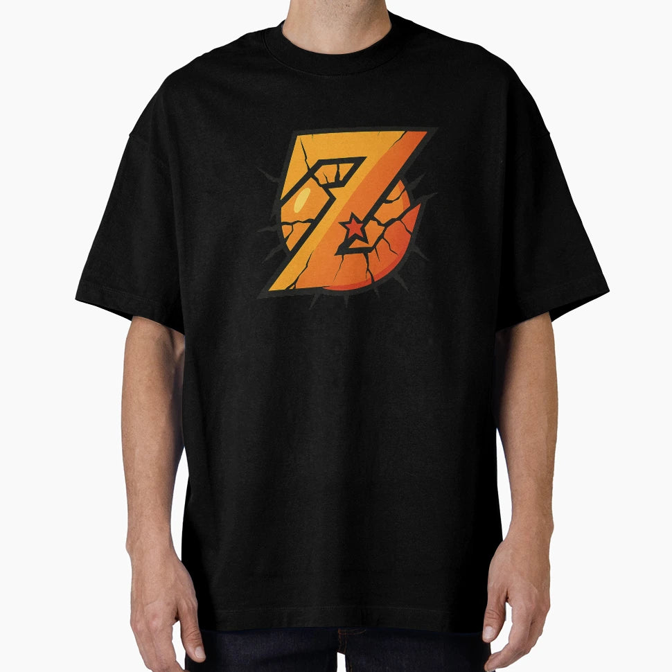 Cracked Dragon Sphere Z Anime Power Logo T-Shirt - Custom Art Print Unisex - T-Shirt, Sweatshirt, Hoodie