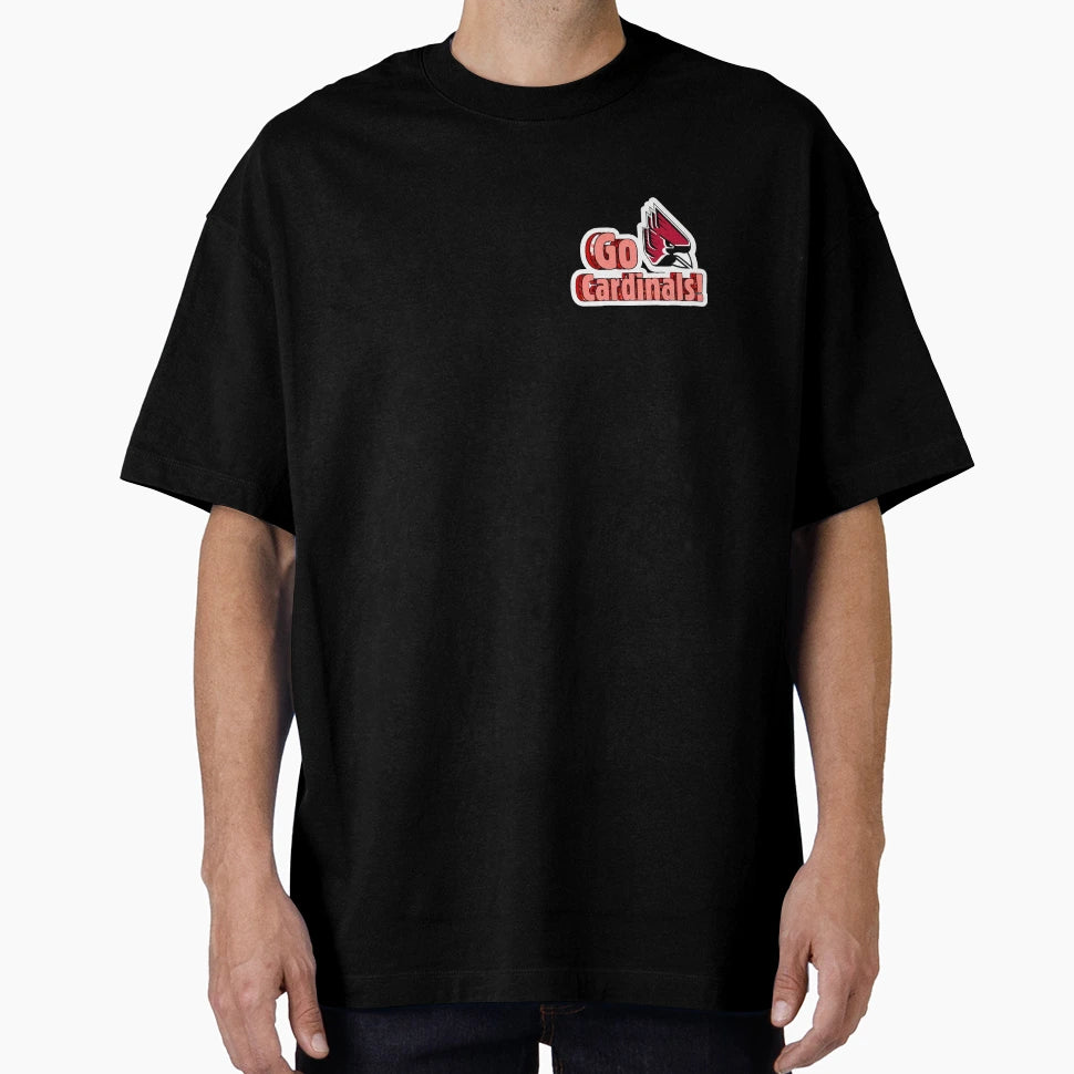 Go Cardinals T-Shirt - Minimalist Print Unisex - T-Shirt, Sweatshirt, Hoodie