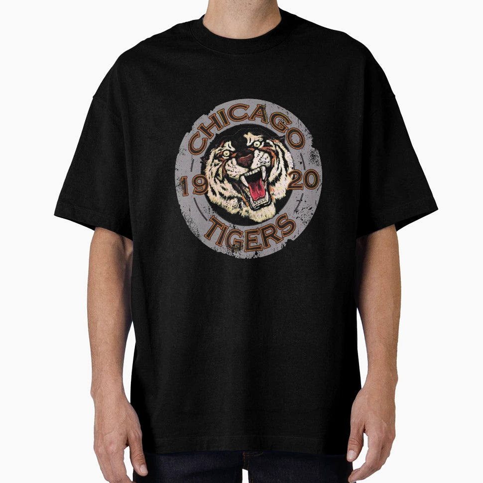 Chicago Tigers Football T-Shirt - Novelty Apparel Unisex - T-Shirt, Sweatshirt, Hoodie