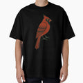 Cardinal American Traditional Tattoo T-Shirt - Streetwear Style for Adults - T-Shirt, Sweatshirt, Hoodie
