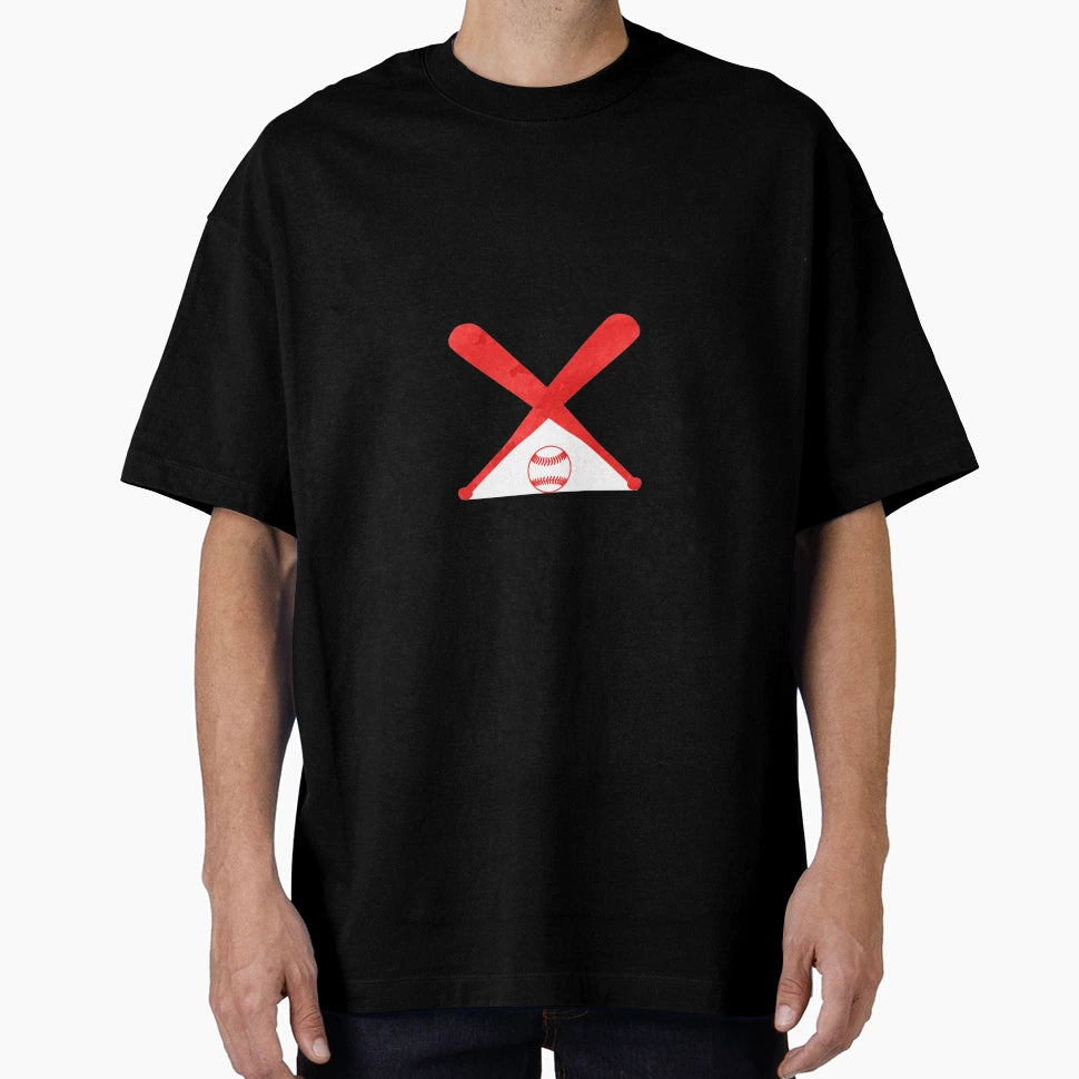 Softball Red T-Shirt - Streetwear Style for Adults - T-Shirt, Sweatshirt, Hoodie