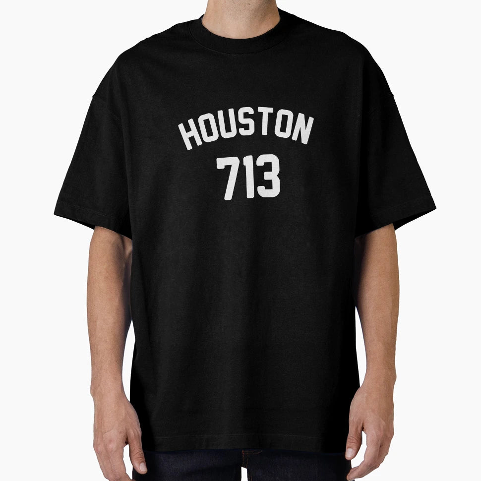 Houston 713 T-Shirt - Trendy Graphic Unisex - T-Shirt, Sweatshirt, Hoodie