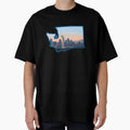 Seattle Skyline Washington State T-Shirt - Minimalist Print for Adults - T-Shirt, Sweatshirt, Hoodie