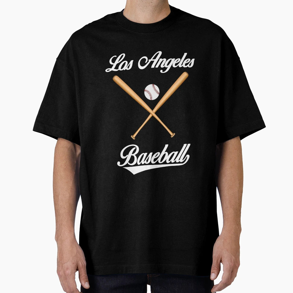 Los Angeles Baseball And T-Shirt - Graphic Print Men Women - T-Shirt, Sweatshirt, Hoodie