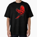 Cardinal Red Bird Flight T-Shirt - Graphic Print Men Women - T-Shirt, Sweatshirt, Hoodie