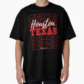 Houston Texas Word Art T-Shirt - Graphic Print for Adults - T-Shirt, Sweatshirt, Hoodie