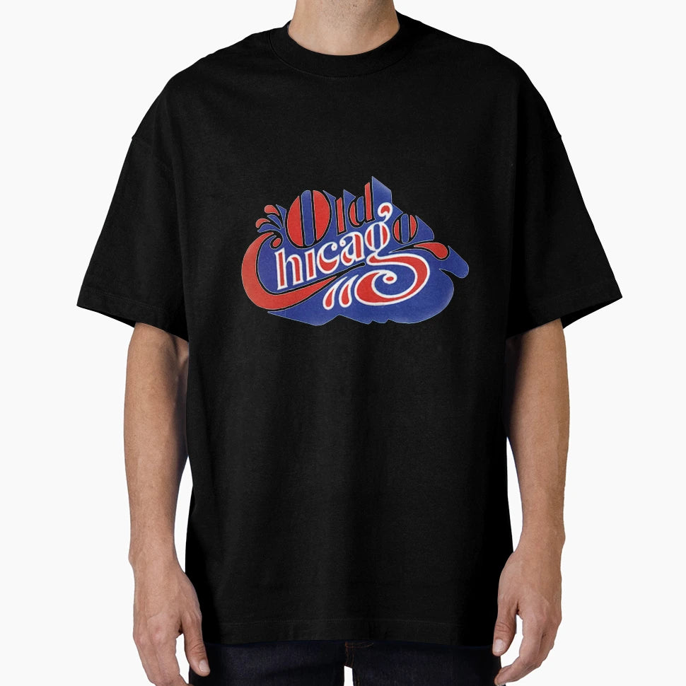 Old Chicago Logo T-Shirt - Casual Everyday Wear Unisex - T-Shirt, Sweatshirt, Hoodie