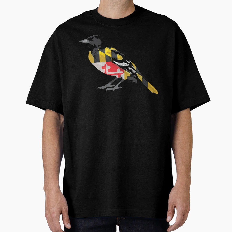 Maryland Oriole Bird T-Shirt - Unique Graphic Men Women - T-Shirt, Sweatshirt, Hoodie