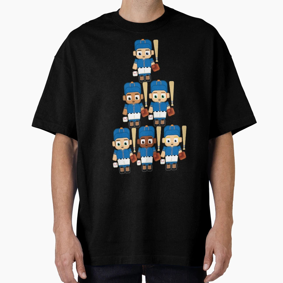 Baseball Blue And Orange Super T-Shirt - Aesthetic Graphic Men Women - T-Shirt, Sweatshirt, Hoodie