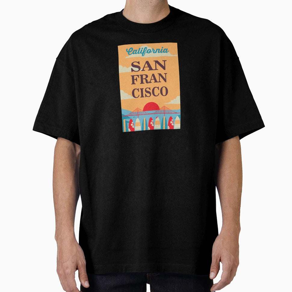 San Francisco T-Shirt - Graphic Print Men Women - T-Shirt, Sweatshirt, Hoodie