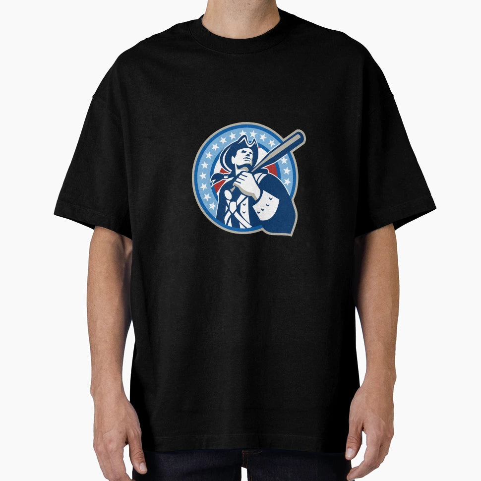 American Patriot Baseball Bat T-Shirt - Aesthetic Graphic Unisex - T-Shirt, Sweatshirt, Hoodie
