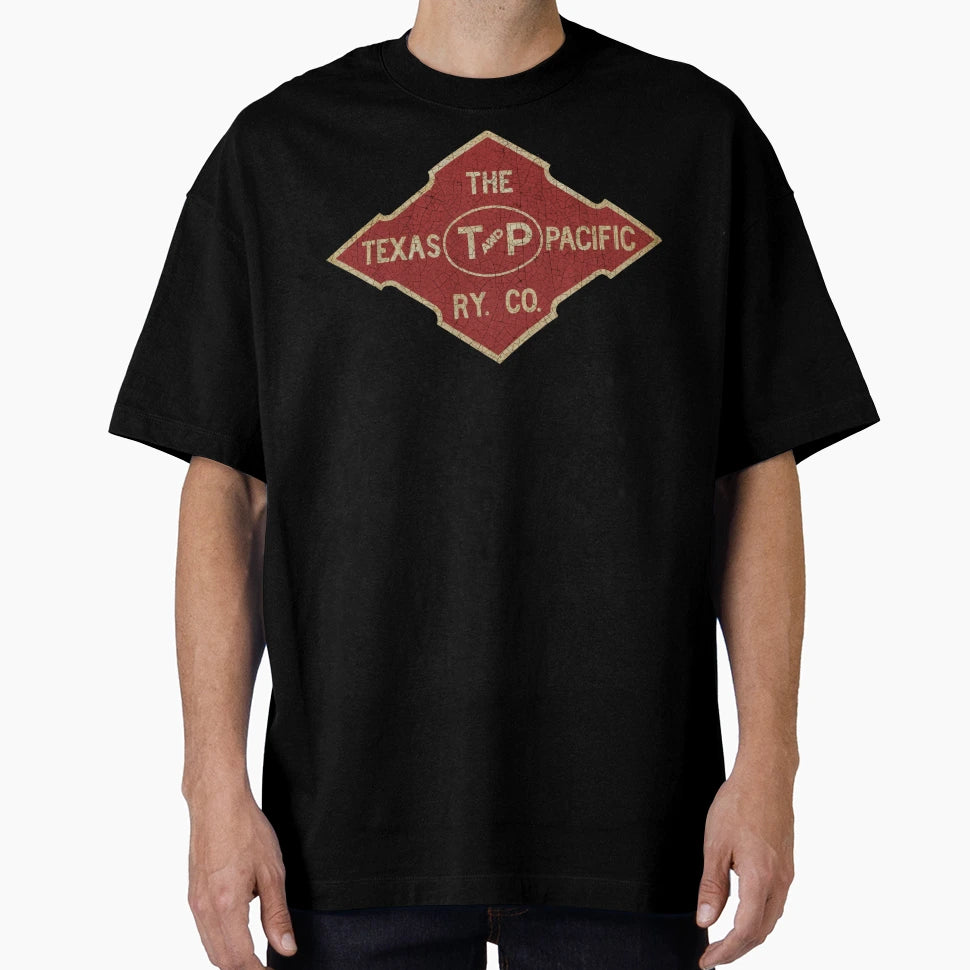 Texas Pacific Railroad Usa T-Shirt - Novelty Apparel Men Women - T-Shirt, Sweatshirt, Hoodie