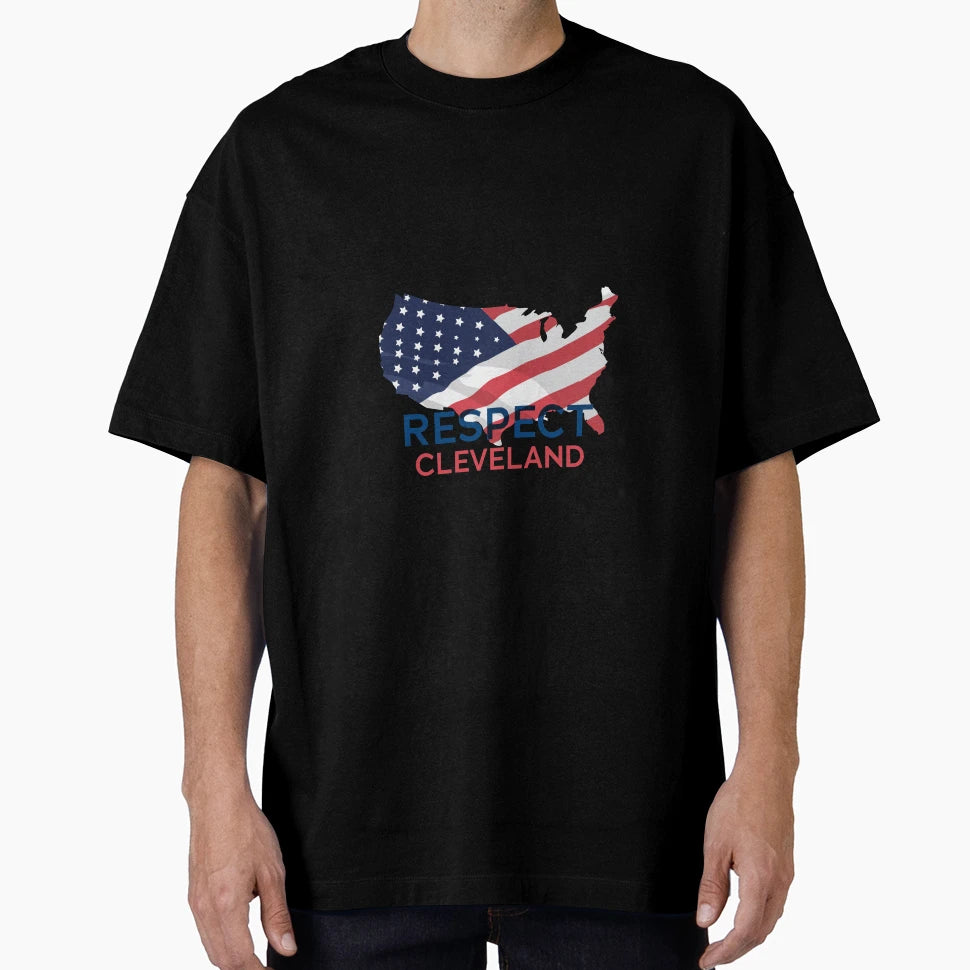Respect Cleveland T-Shirt - Graphic Print for Adults - T-Shirt, Sweatshirt, Hoodie