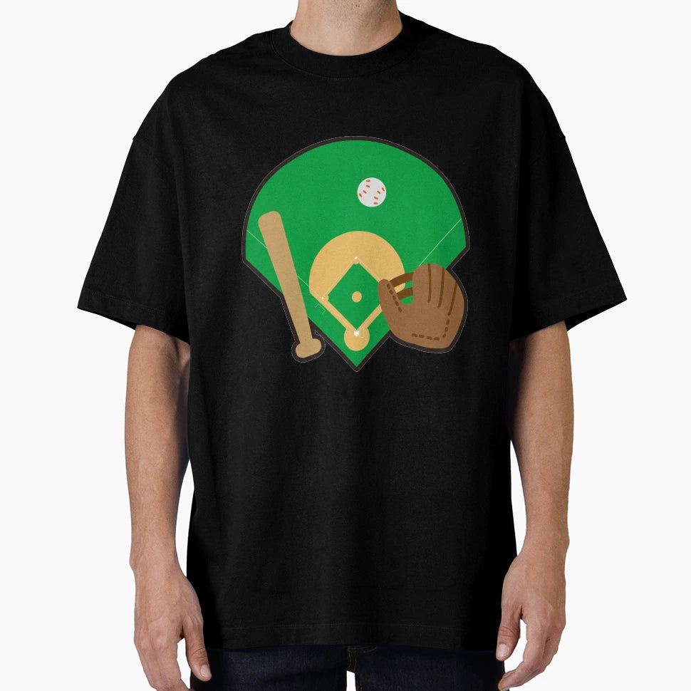 Baseball Softball T-Shirt - Unique Graphic for Adults - T-Shirt, Sweatshirt, Hoodie