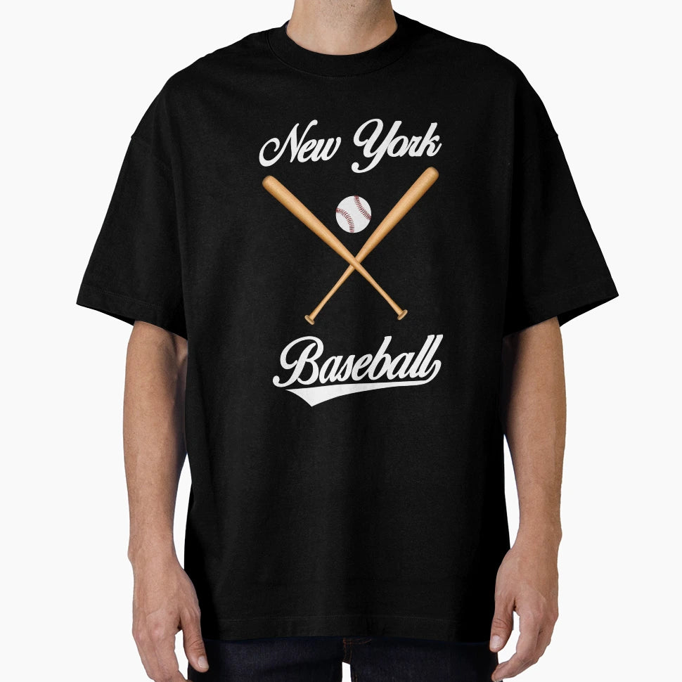 New York Baseball And T-Shirt - Minimalist Print for Adults - T-Shirt, Sweatshirt, Hoodie