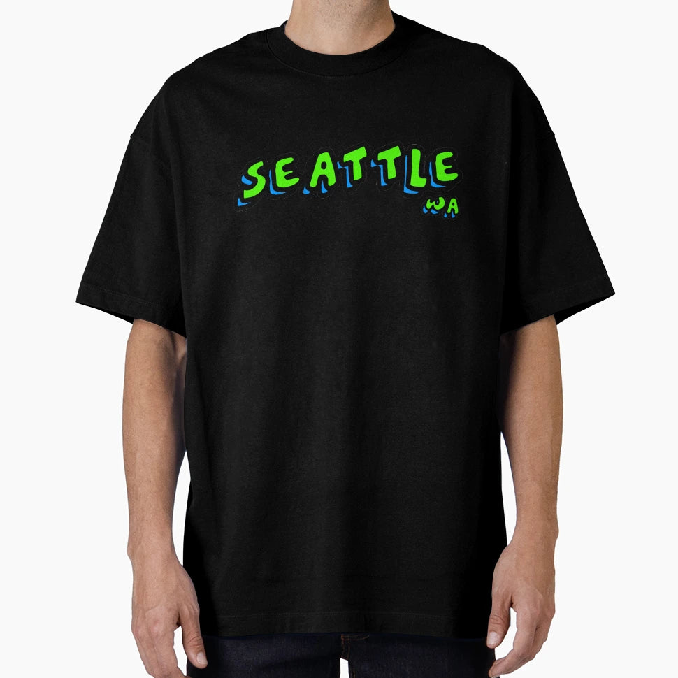 Seattle Bubble T-Shirt - Aesthetic Graphic Unisex - T-Shirt, Sweatshirt, Hoodie