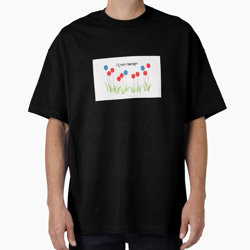 I Love Chicago T-Shirt - Novelty Apparel for Adults - T-Shirt, Sweatshirt, Hoodie