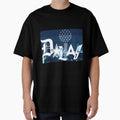 Dallas Logo Background Blue T-Shirt - Unique Graphic Unisex - T-Shirt, Sweatshirt, Hoodie