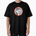 Baseball Pitcher Circle Cartoon T-Shirt - Unique Graphic for Adults - T-Shirt, Sweatshirt, Hoodie