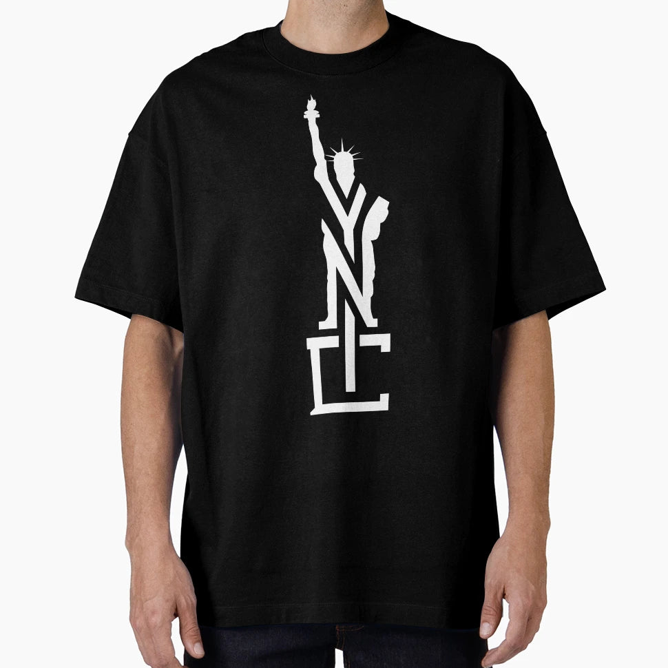 Liberty Nyc White T-Shirt - Aesthetic Graphic Men Women - T-Shirt, Sweatshirt, Hoodie