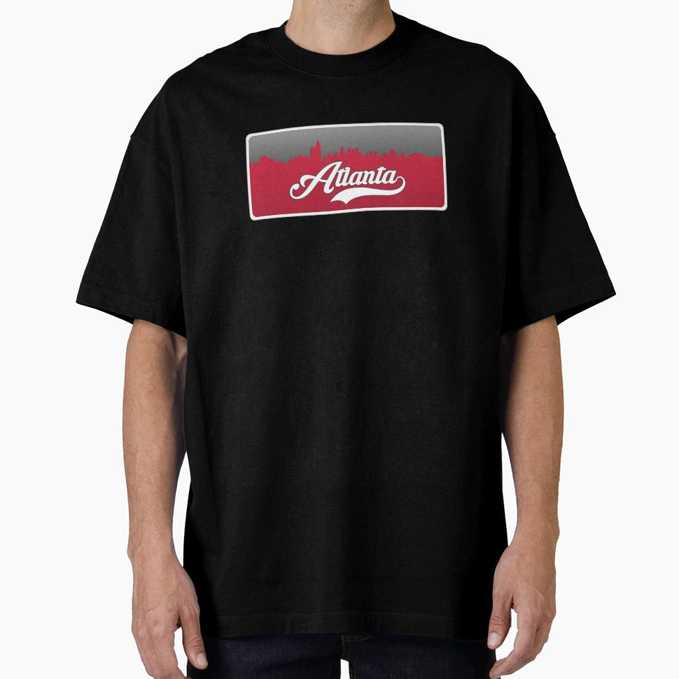 Atlanta Football Skyline T-Shirt - Trendy Graphic Unisex - T-Shirt, Sweatshirt, Hoodie