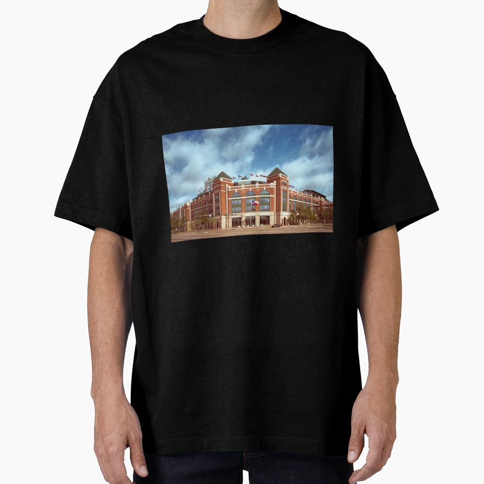 Rangers Ballpark Arlington T-Shirt - Custom Art Print for Adults - T-Shirt, Sweatshirt, Hoodie